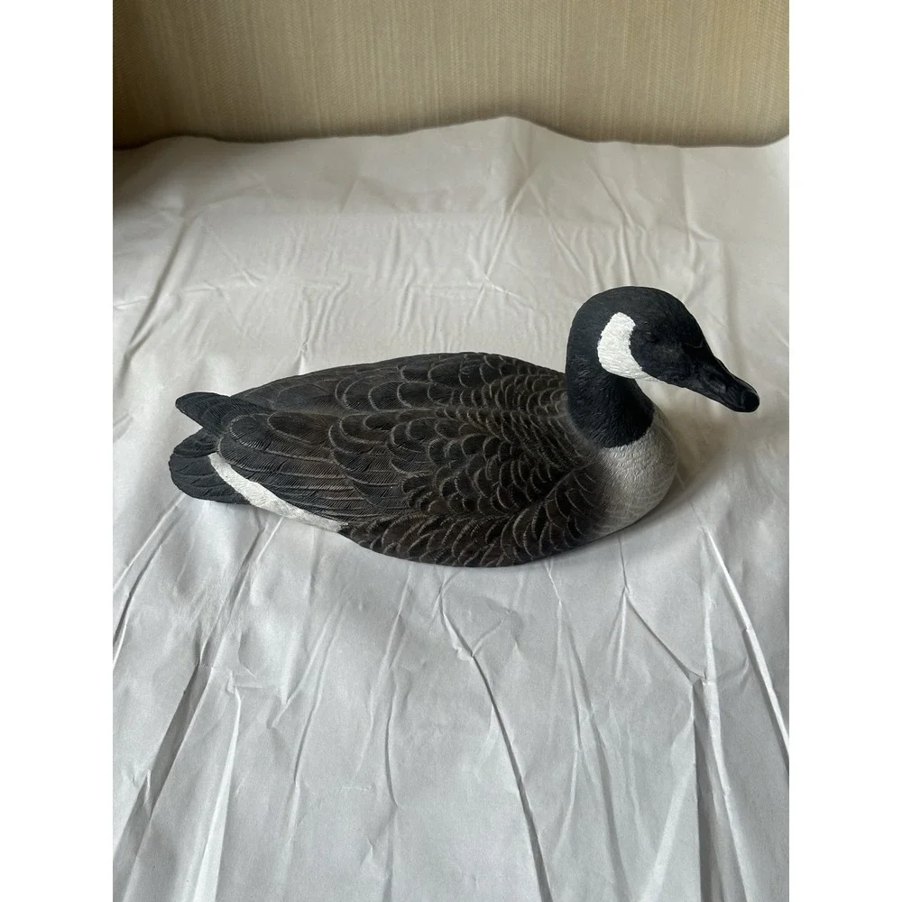 Vintage Boyds Collection Joe Weaver Wooden Duck Decoy Carving Signed Hand Carved